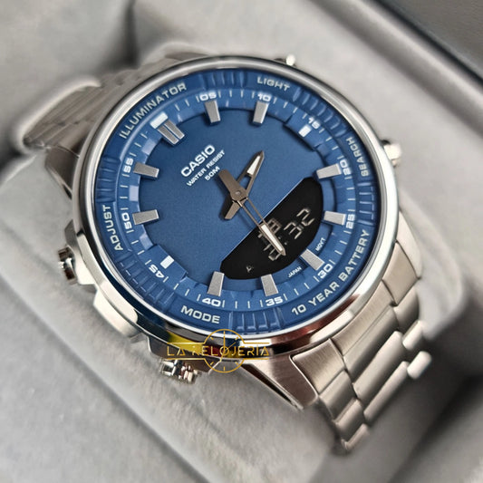 Casioo Men's Watch Stainless Steel l ساعة كاسيو للرجال من الفولاذ المقاوم للصدأ